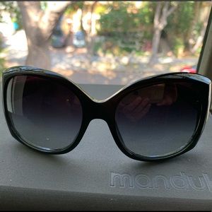 CHANEL SUNGLASSES 5.5 inches USED